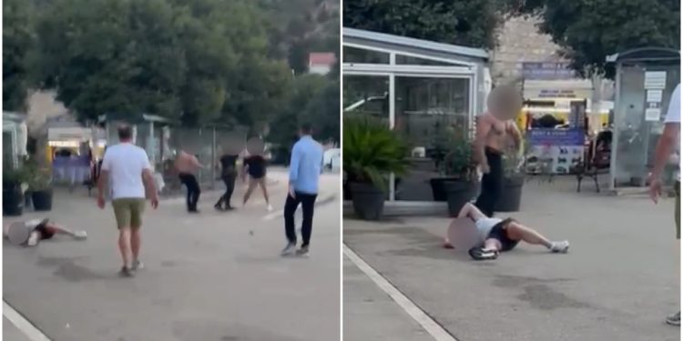 VIDEO Brutalna tučnjava u Hvaru, sudjelovalo više muškaraca