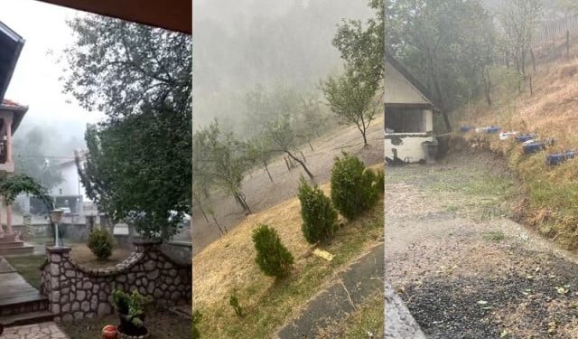 VIDEO Dijelove BiH pogodila kiša praćena tučom i jakim vjetrom