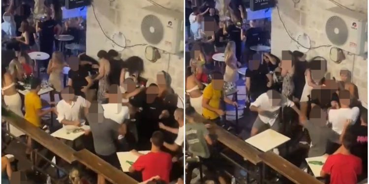 VIDEO Sinjani se tukli u klubu noć prije Alke, u pozadini svirala Ganga i Rera