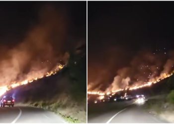 VIDEO Sinoćnji prizori u Sitnom Donjem su bili stravični, ova snimka to najbolje pokazuje