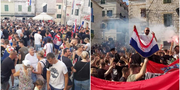 Vatreno se priprema za Thompsonov koncert: Pale se bengalke, pjevaju se hitovi…