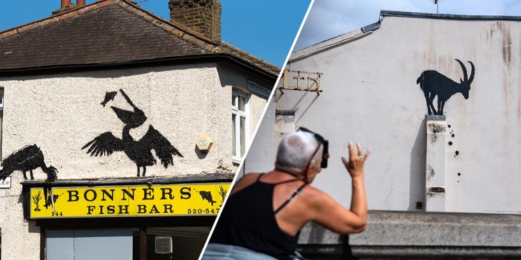 Vjeruje se da je slika londonskog zoološkog vrta koju je dovršio Banksy posljednja u nizu umjetnina