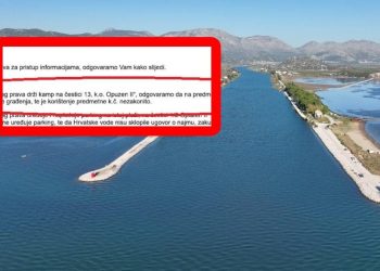 ZAPLET OKO KAMPA Ispada da “legalni” kamp na ušću Neretve nije legalan?!?