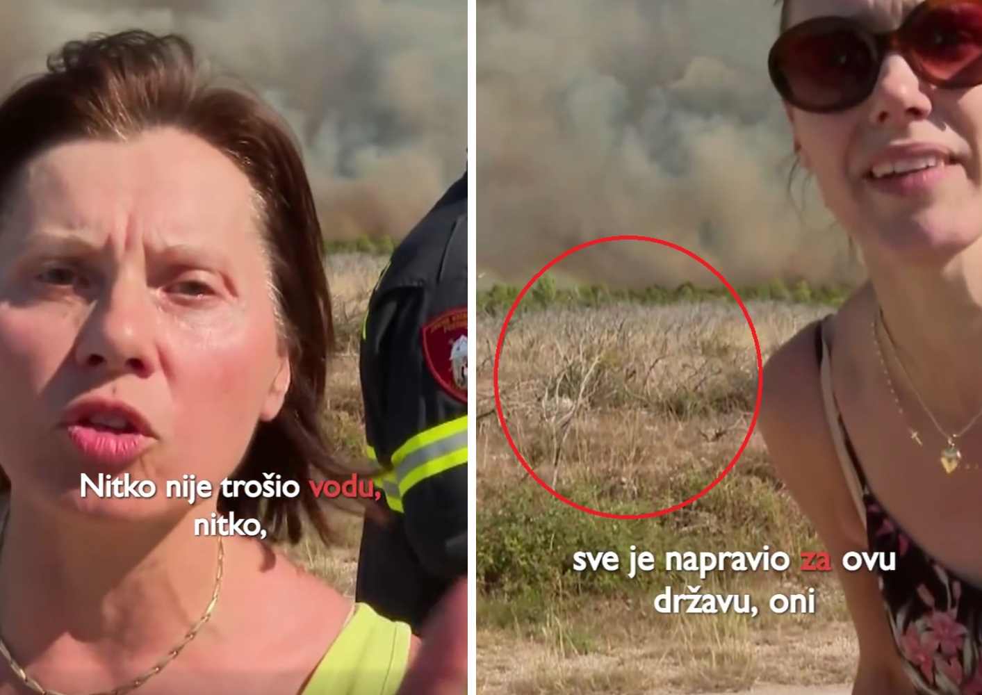 Šibenski vatrogasci odgovorili ženama koje su ih vrijeđale: "Evo što smo radili tog nakaznog dana"