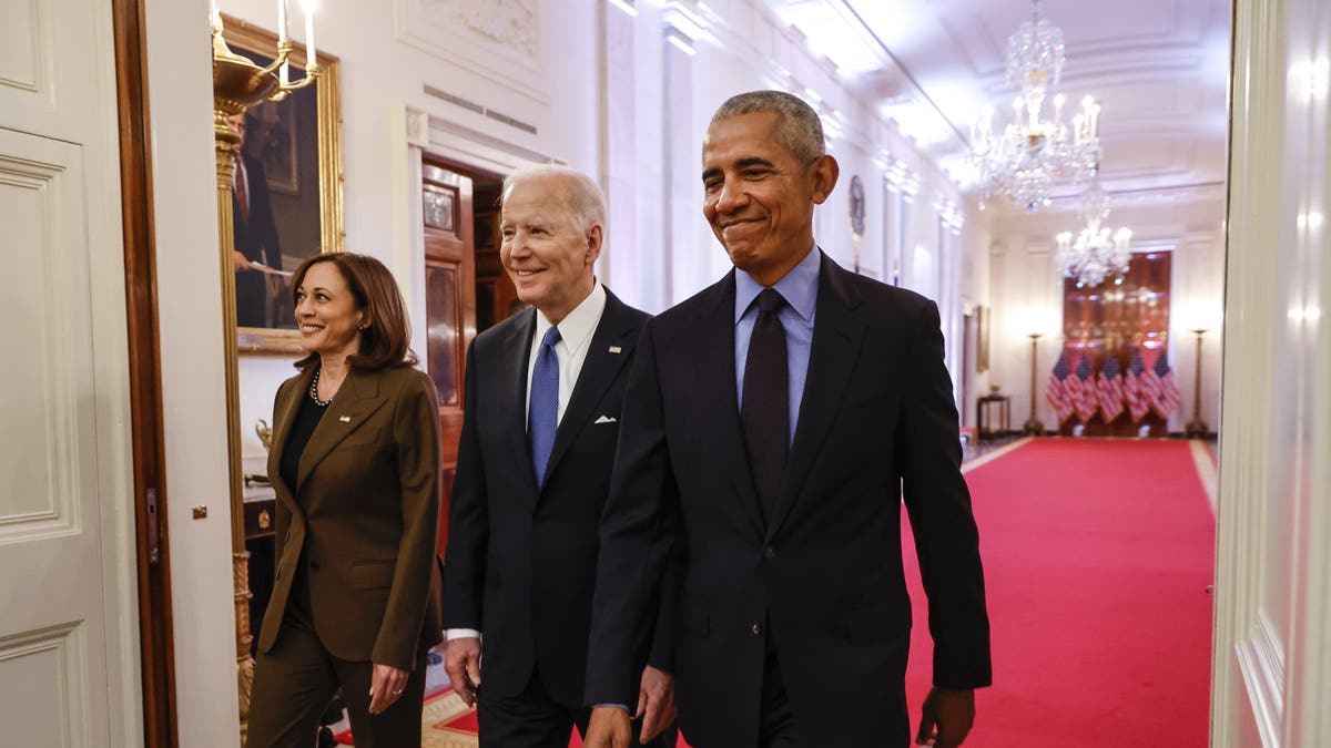 Biden, Harris i Obama zajedno