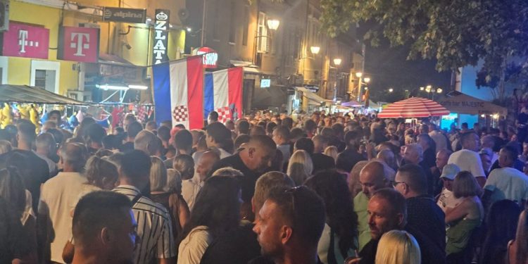 Večer prije Velike Gospe u Sinju teška ‘žiža’, pogledajte prizore