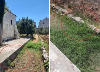 Sramota na otočiću Ošljaku: "Uskoro je Velika Gospa, a do crkve jedino u čizmama, septička jama se izlijeva uokolo"