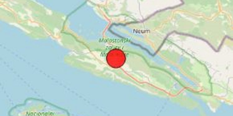ČETVRTI POTRES! Od zore podrhtava tlo na Pelješcu | NACIONAL.HR