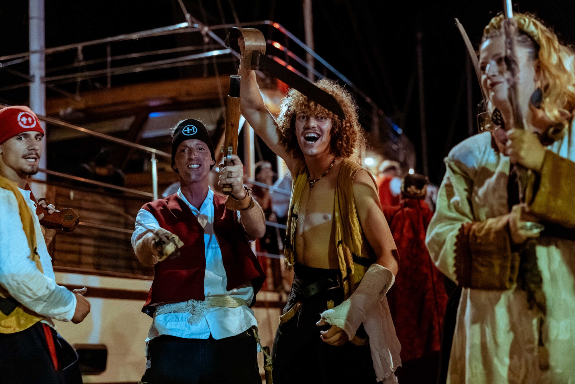 Piratska noć u Pučišćima