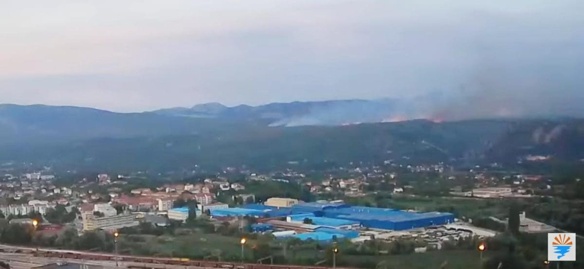pozar knin