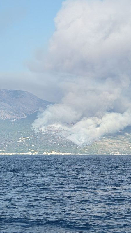 tucepi podgora pozar