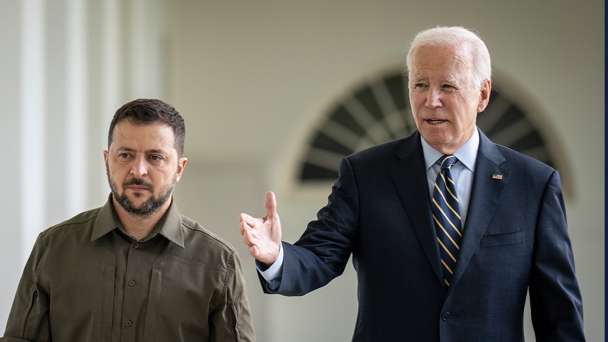 Ukrajinski predsjednik Volodymyr Zelensky i predsjednik Biden