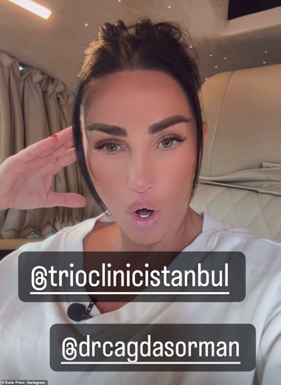 2024: Katie confirmed she is travelling to Turkey for facial surgery, to be filmed for a new documentary, after failing to attend a bankruptcy hearing