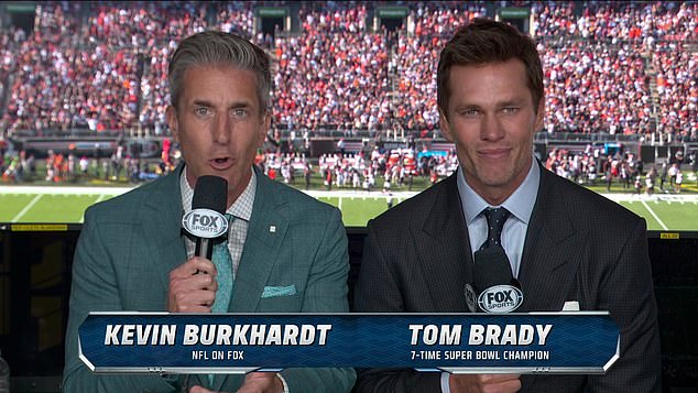 Brady je debitirao u igri za Fox Sports ranije ovog mjeseca zajedno s Kevinom Burkhardtom