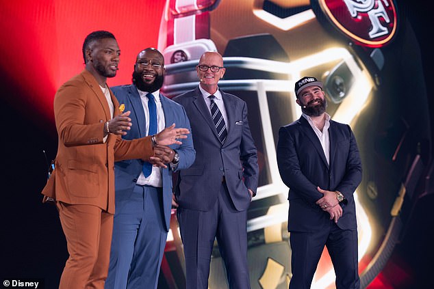 Ryan Clark, Marcus Spears, Scott Van Pelt i Jason Kelce pokrivaju MNF studio