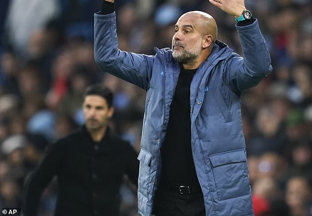 Pep Guardiola bio je živ kao i uvijek dok su njegove City zvijezde pokušavale probiti Arsenalovu obranu