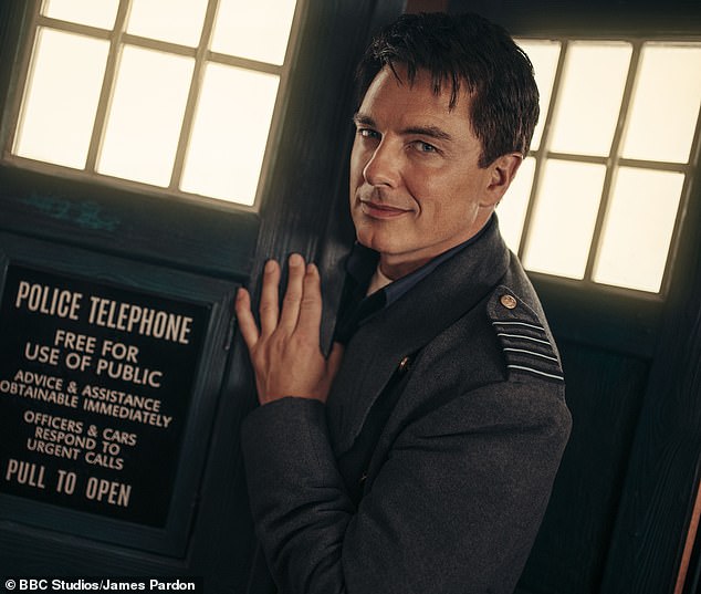 John was forced to apologise in May 2021 in response to historical claims of 'inappropriate behaviour' on the set of Doctor Who and its spin-off Torchwood (pictured as Captain Jack)