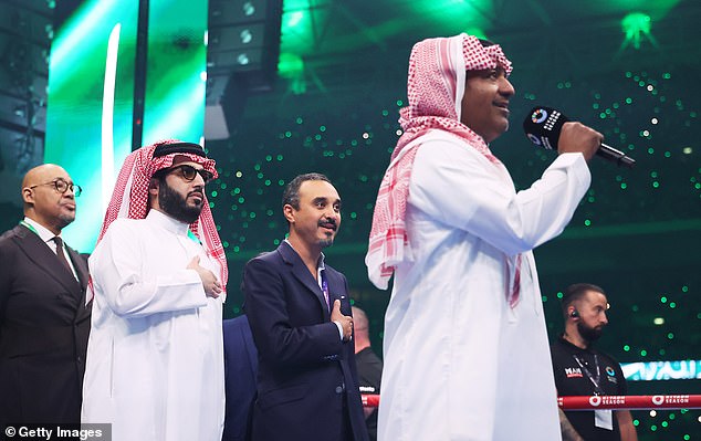 Saudijska himna svirala je na Wembleyu prije nego što se Anthony Joshua suočio s Danielom Duboisom