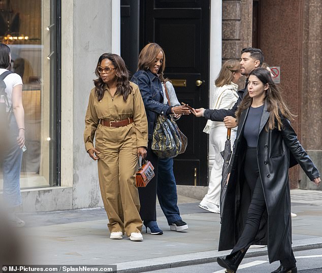 Oprah weighed 237lbs (107.5kg) at her heaviest, she has previously revealed
