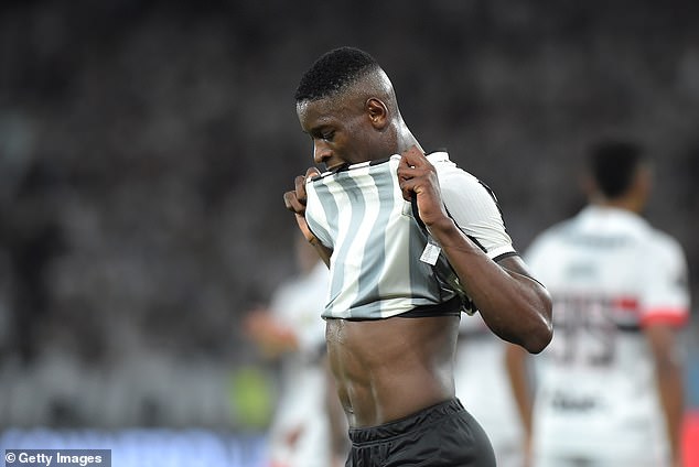 Henrique sada igra za brazilski Botafogo nakon što je ovog ljeta napravio potez vrijedan 18 milijuna funti