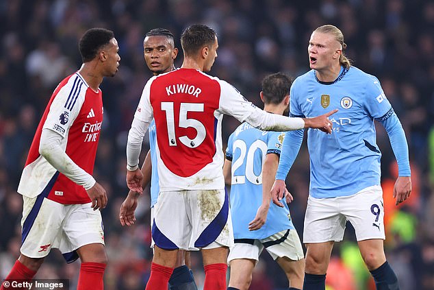 A number of City's players struggled to keep their cool, with Erling Haaland fuming at the final whistle