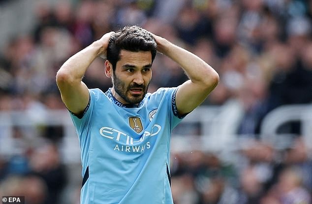Ilkay Gundogan, jedan od ključnih zamjenika Pepa Guardiole, prokockao je bezbroj prilika