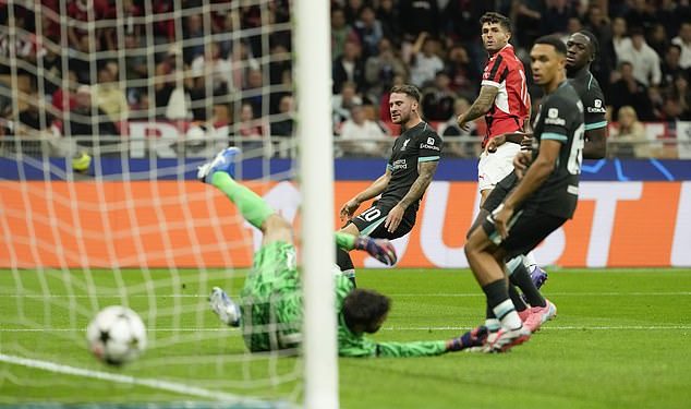 AC Milan 1-3 Liverpool: Crveni ljudi Arnea Slota prikazali su dominantnu igru ​​dok su golovi Ibrahime Konatea, Virgila van Dijka i Dominica Szoboszlaija potopili Rossonere Paula Fonesce u gostima na otvaranju Lige prvaka