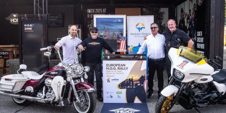 Auto Klub – Uniline Grupa i Harley-Davidson najavili suradnju i European H.O.G. TM Rally u Medulinu i Puli u lipnju 2025.