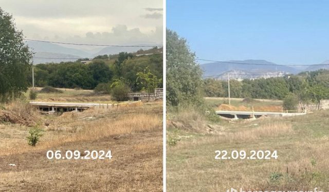 BLAGAJ Nepoznati netko preko noći opet izvodio radove na zapečaćenom ilegalnom mostu