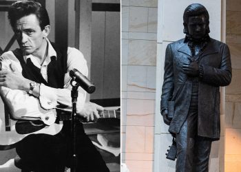 Čovjek u crnom: kip Johnnyja Casha otkriven u američkom Kapitolu