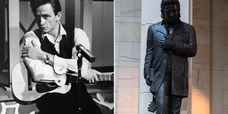 Čovjek u crnom: kip Johnnyja Casha otkriven u američkom Kapitolu