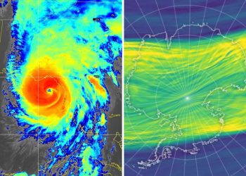Čudovišni uragan ubije ljude u Americi: Misteriozan polarni vrtlog pojavio se nad Antarktikom
