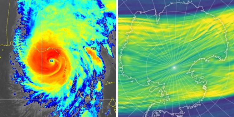 Čudovišni uragan ubije ljude u Americi: Misteriozan polarni vrtlog pojavio se nad Antarktikom