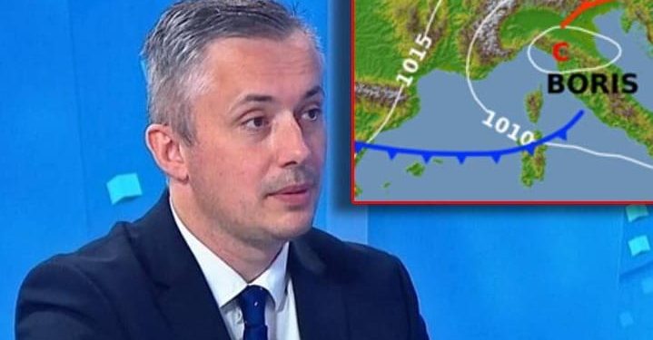 DHMZ UPOZORAVA Ciklona “Boris” se vraća, no nešto drugačija!