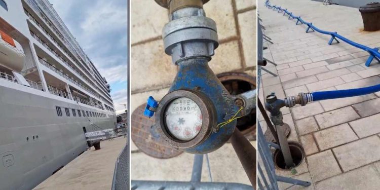 DONOSIMO VIDEO Zadrani ostali bez vode, jer se morao namiriti kruzer