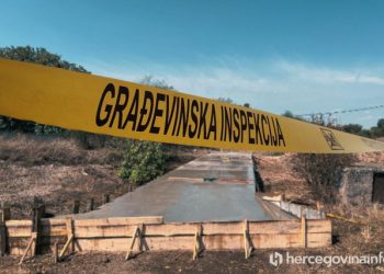 DOŠLI IZ AUSTRIJE I ILEGALNO GRADILI U BLAGAJU Inspekcija zatvorila improvizirani most na potoku Posrt