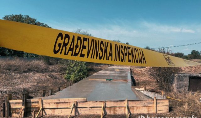 DOŠLI IZ AUSTRIJE I ILEGALNO GRADILI U BLAGAJU Inspekcija zatvorila improvizirani most na potoku Posrt