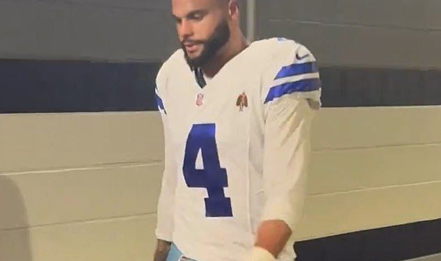 Dak Prescott šalje bijesnu poruku od pet riječi navijačima Cowboysa nakon poraza od Ravensa