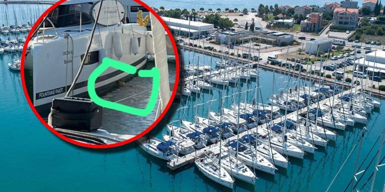 Detalji prizora u marini Sukošan, sve su vidjeli sa susjedne jahte: “Ovo je jedna od najljepših marina, a oni su pustili fekalije”