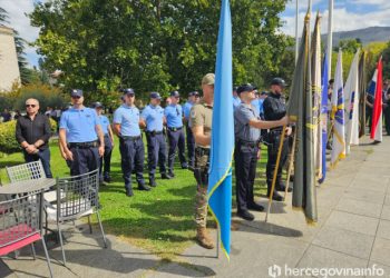 FOTO Policajci u Mostaru obilježili svoj dan