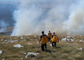FOTO Ugašen požar na području planine Velež