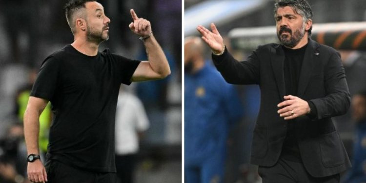 Gattuso i De Zerbi, talijanski pobjednici s Marseilleom i Hajdukom