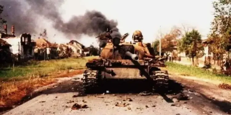 ‘Groblje tenkova’ – Trpinjska cesta, 14.9.’91.