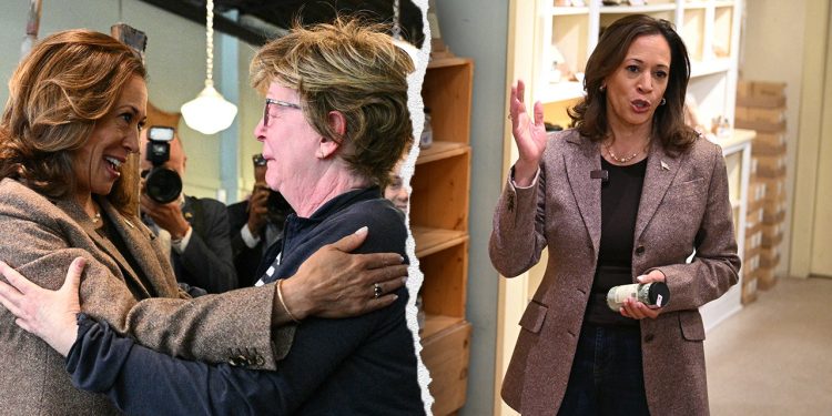 Harris posjetio trgovinu sa začinima poznatu po tome što mrzi i napada republikance, poziva na kraj ‘podjela’