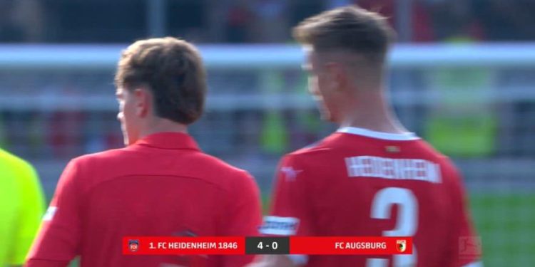 Heidenheim-Augsburg 4-0: veliki tren