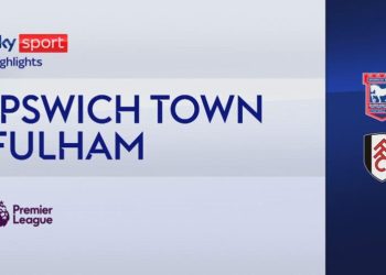 Ipswich Town-Fulham 1-1: gol e highlights
