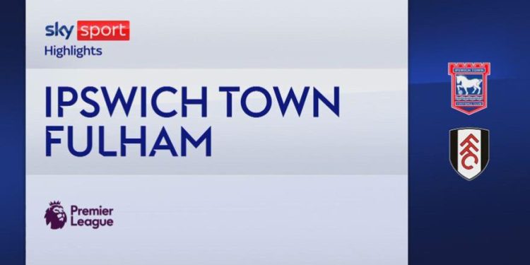 Ipswich Town-Fulham 1-1: gol e highlights