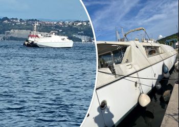 Iz Izole u Kraljevicu tegli se ovo plovilo: “U vlasništvu njemačkog Ukrajinca, ide na uništenje