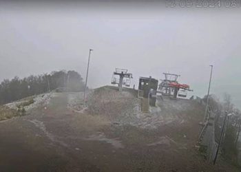 Iznad Rijeke pada snijeg!