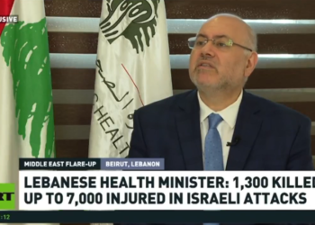 Izraelski cilj je ‘širiti teror’ – libanonski ministar zdravstva za RT — RT World News